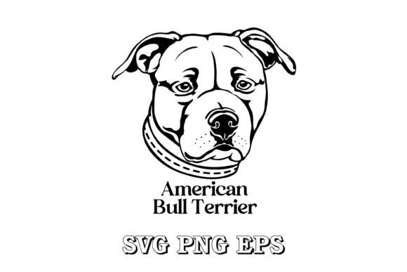 American Bull Terrier Silhouette Breed