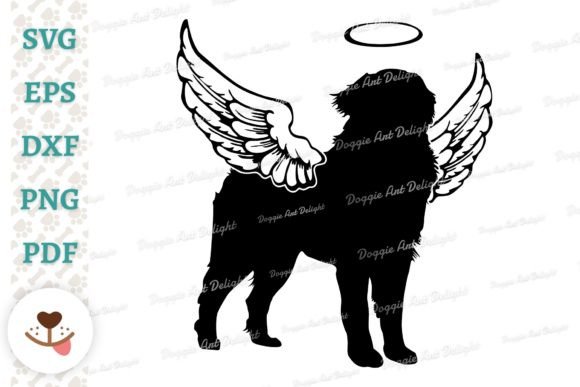 Bernese Dog Angel Memorial Design Review