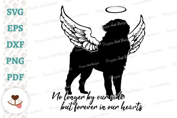 Bernese Dog Memorial Remembrance Svg Png
