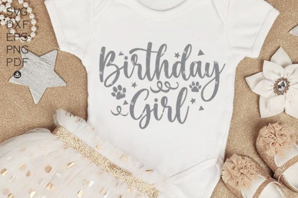 Birthday Girl, Cute Birthday Girl SVG