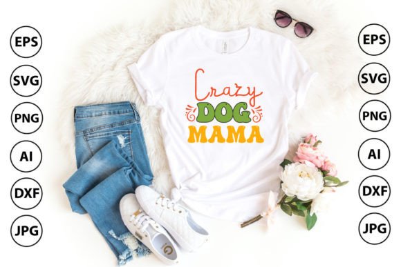 Crazy Dog Mama Retro SVG Design Review