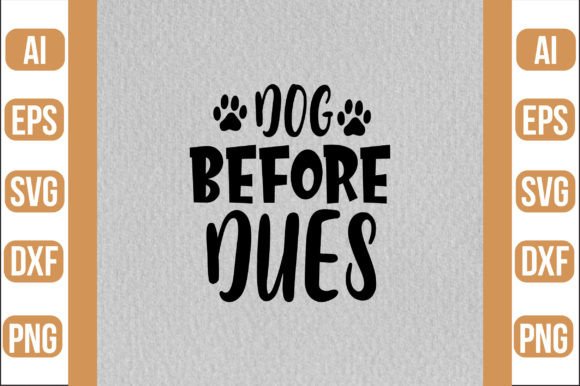 Dog Before Dues SVG – A Designer's Take on Real Embroidery Use