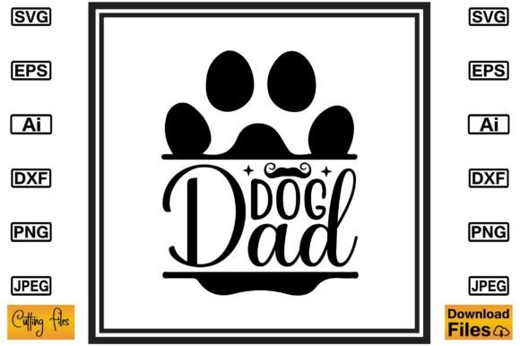 Dog Dad Cute SVG T-shirt Design: A Hands-On Review