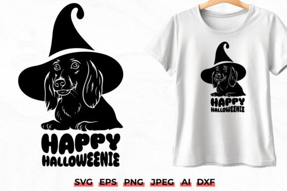 Halloweenie SVG Witch Dog Design Review