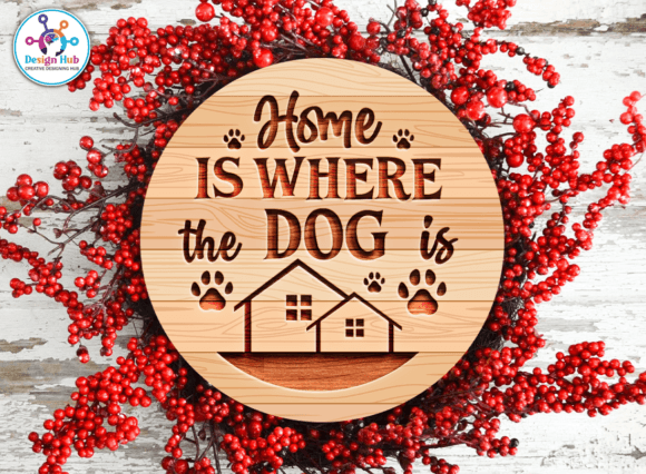 Home is Where the Dog is Round SVG: A Designer’s Review
