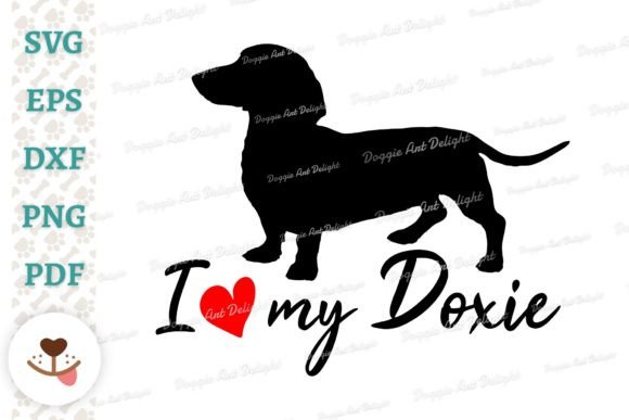 I Love My Doxie Dog Lover Design Review