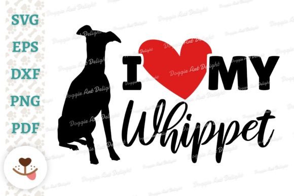 I Love My Whippet Dog Lover Png Svg Dxf Review