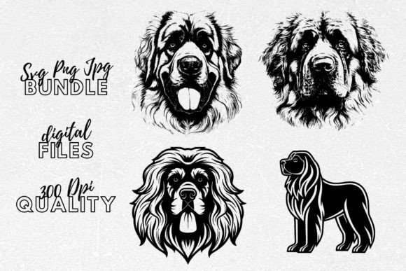 Leonberger SVG - Leonberger Dog Clipart Review